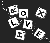 Scrabble letters spell love